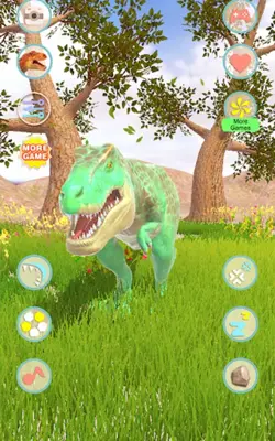 Talking Tyrannosaurus Rex android App screenshot 2